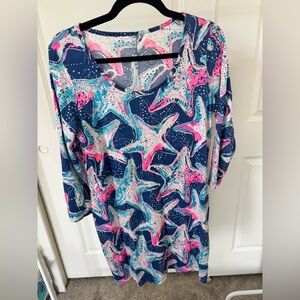 Lilly Pulitzer starfish print dress